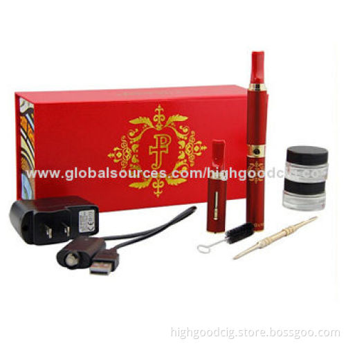 2014 Shenzhen Supplier Newest Snoop Dogg Red Pen Dry Herb/Wax Vaporizer E Cigarette Starter Kit